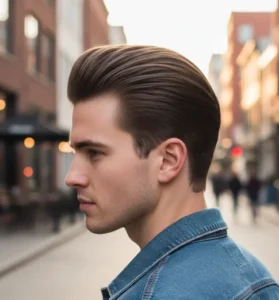 Mid Blowout Taper Straight Hair