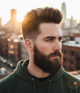 High Blowout Taper with Beard