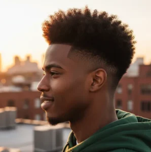 High Blowout Taper Afro