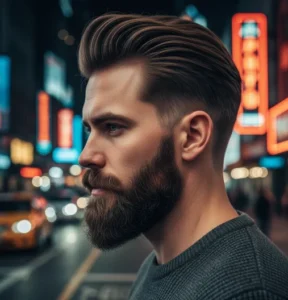 Low Blowout Taper with Beard