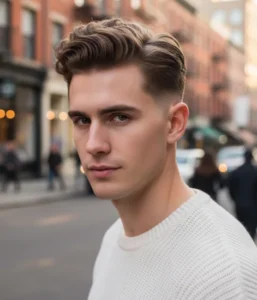 Textured Wavy Blowout Taper