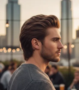 Long Blowout Taper Straight Hair