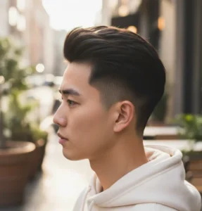 Clean Blowout Taper Asian Style