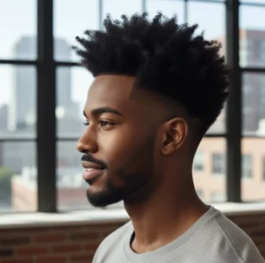 Low Blowout Taper Black Hair