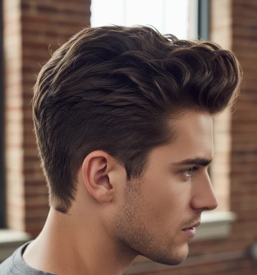 back blowout taper fade 