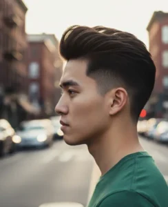 Low Taper Blowout Fade