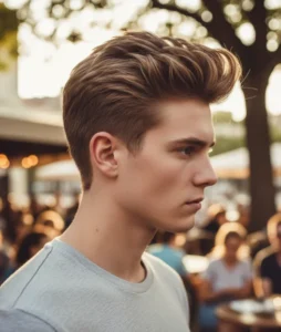 Textured Fluffy Blowout Taper