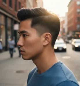 Short Blowout Taper Fade