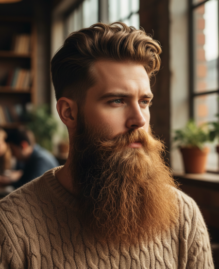Blowout Taper Long Beard